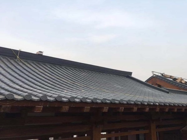 廈門(mén)市伽藍(lán)殿鋁鎂錳仿古屋面板